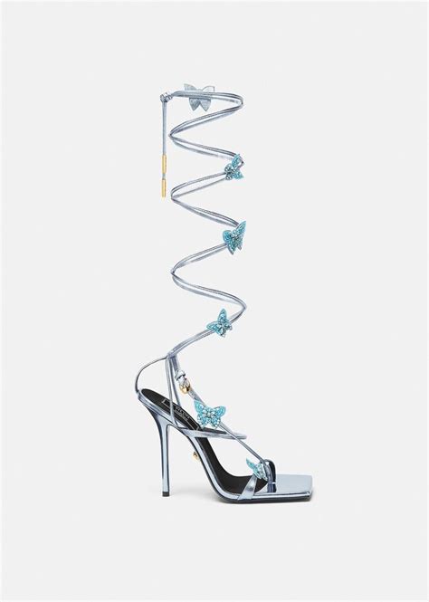 versace schmetterling high heels|Versace Slingback for Women .